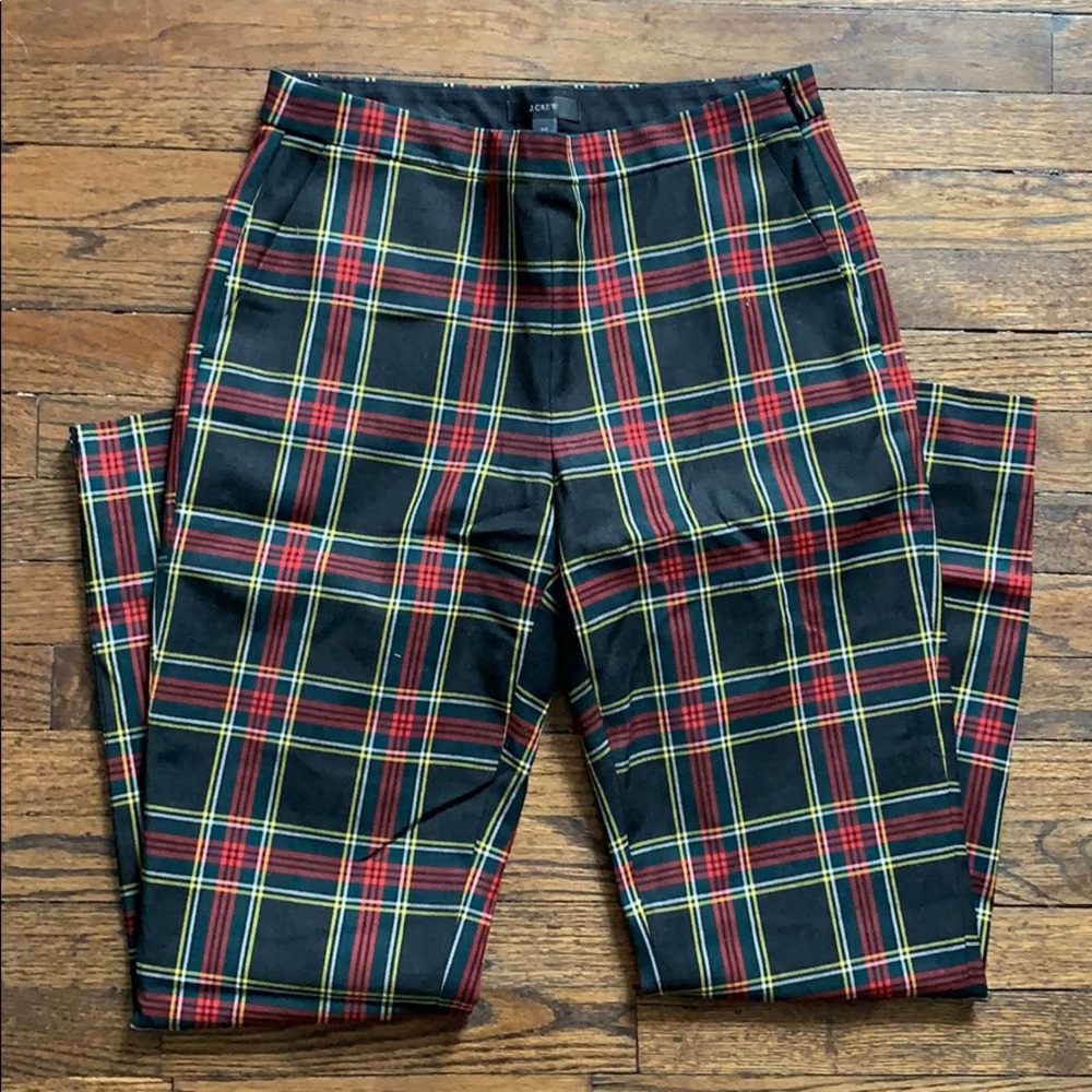 J. crew plaid paints